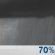 Tuesday Night: Showers likely and possibly a thunderstorm before 1am, then a chance of showers and thunderstorms after 1am.  Mostly cloudy, with a low around 71. Southeast wind 5 to 10 mph becoming southwest in the evening.  Chance of precipitation is 70%. New rainfall amounts between a quarter and half of an inch possible. 